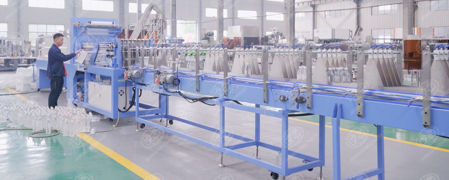 全自動(dòng)直線式膜包機(jī)-6 全自動(dòng)直線式膜包機(jī)-6